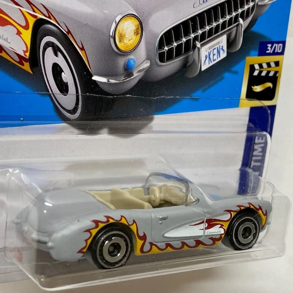 Hot Wheels cardboard card